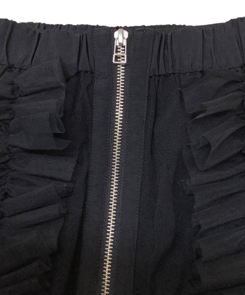 Adam et Rope（アダム エ ロペ）Adam et Rope (アダム エ ロペ) MIXチュールスカート ブラック サイズ:Freeの古着・服飾アイテム