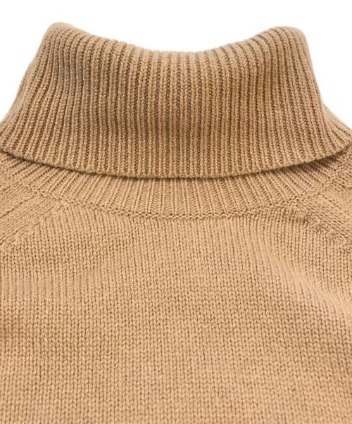 theory（セオリー）theory (セオリー) カシミヤタートルネックニット　01-2301716-325-902 キャメル サイズ:Sの古着・服飾アイテム