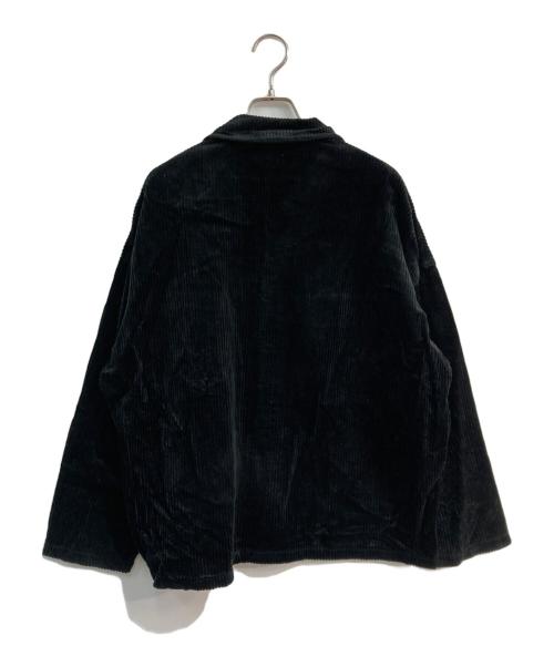 VETRA（ベトラ）VETRA (ベトラ) コーデュロイカバーオール ブラック サイズ:44の古着・服飾アイテム