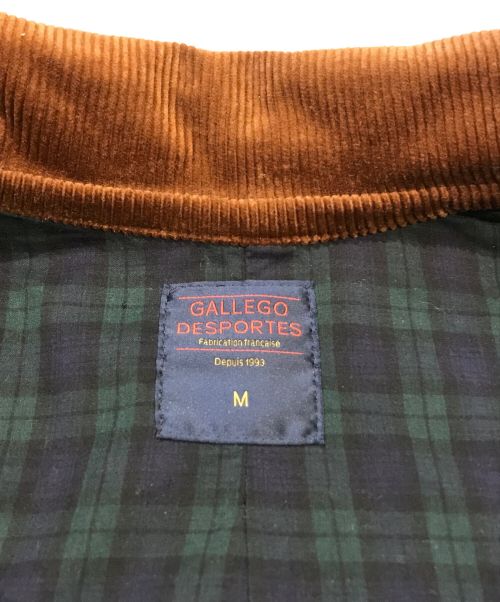 GALLEGO DESPORTES（ギャレゴデスポート）GALLEGO DESPORTES (ギャレゴデスポート) オイルドコート ブラウン サイズ:Mの古着・服飾アイテム