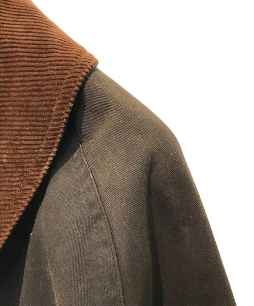 GALLEGO DESPORTES（ギャレゴデスポート）GALLEGO DESPORTES (ギャレゴデスポート) オイルドコート ブラウン サイズ:Mの古着・服飾アイテム