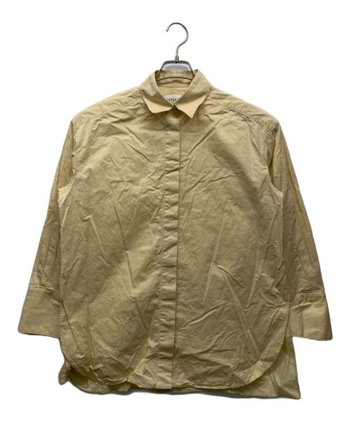 DEPAREILLE（デパリエ）DEPAREILLE (デパリエ) サイドスリットシャツ ベージュ サイズ:36の古着・服飾アイテム