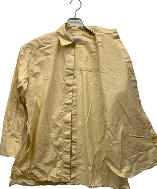DEPAREILLE（デパリエ）DEPAREILLE (デパリエ) サイドスリットシャツ ベージュ サイズ:36の古着・服飾アイテム