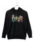 THRASHER（スラッシャー）の古着「プルオーバーパーカー」｜ブラック
