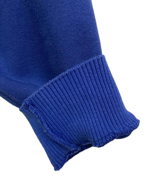 ENFOLD（エンフォルド）ENFOLD (エンフォルド) ダンボールサイドベンツプルオーバー ブルー サイズ:38の古着・服飾アイテム