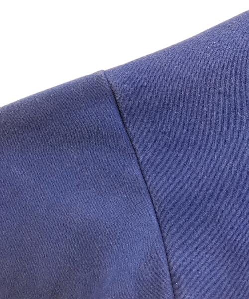 ENFOLD（エンフォルド）ENFOLD (エンフォルド) ダンボールサイドベンツプルオーバー ブルー サイズ:38の古着・服飾アイテム