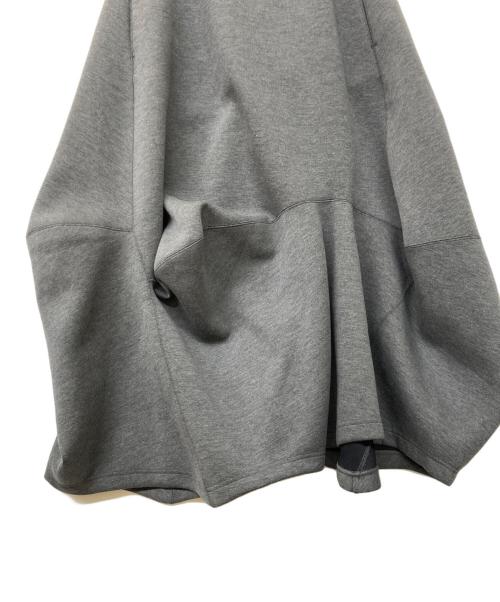 nagonstans（ナゴンスタンス）nagonstans (ナゴンスタンス) ダンボール立体ドレープスカート チャコールグレー サイズ:Sの古着・服飾アイテム