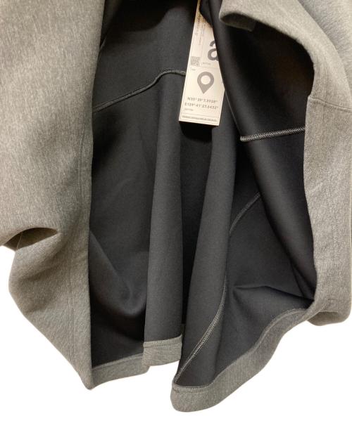 nagonstans（ナゴンスタンス）nagonstans (ナゴンスタンス) ダンボール立体ドレープスカート チャコールグレー サイズ:Sの古着・服飾アイテム