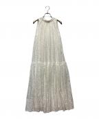 riendaリエンダ）の古着「アメスリレースティアードOP」｜ホワイト