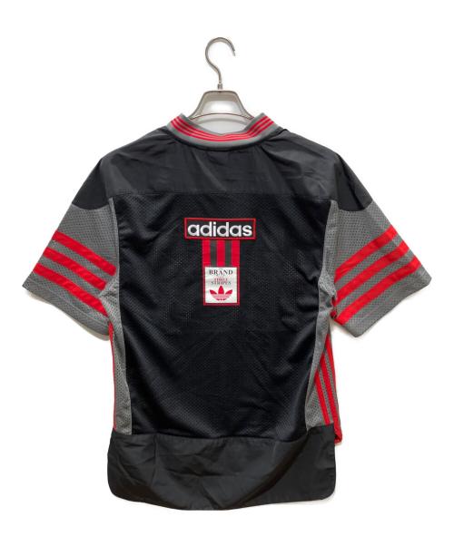 adidas（アディダス）adidas (アディダス) ADIBREAK JERSEY ブラック×グレー サイズ:Ⅼの古着・服飾アイテム