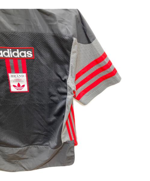 adidas（アディダス）adidas (アディダス) ADIBREAK JERSEY ブラック×グレー サイズ:Ⅼの古着・服飾アイテム