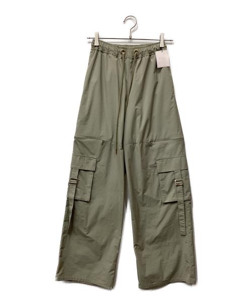 Crayme（クレイミー）Crayme (クレイミー) 2WAYサイドスリットカーゴパンツ カーキ サイズ:Sの古着・服飾アイテム