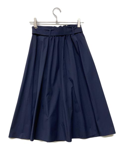 BLUE LABEL CRESTBRIDGE（ブルーレーベルクレストブリッジ）BLUE LABEL CRESTBRIDGE (ブルーレーベルクレストブリッジ) トレンチスカート ネイビー サイズ:38の古着・服飾アイテム
