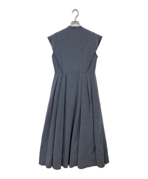 CELFORD（セルフォード）CELFORD (セルフォード) サーキュラーエンブロイダリーワンピース ネイビー サイズ:36の古着・服飾アイテム