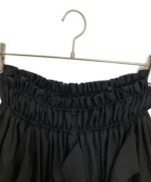 COEL（コエル）COEL (コエル) フリルサス付きスカート ブラック サイズ:36の古着・服飾アイテム