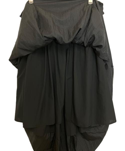 COEL（コエル）COEL (コエル) フリルサス付きスカート ブラック サイズ:36の古着・服飾アイテム