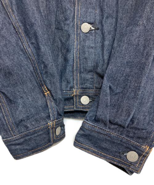 AURALEE（オーラリー）AURALEE (オーラリー) WASHED HARD TWIST DENIM BLOUZON インディゴ サイズ:5の古着・服飾アイテム