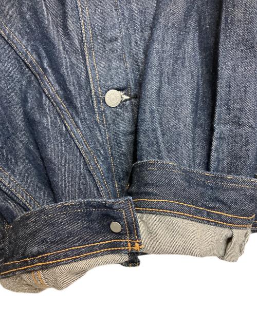 AURALEE（オーラリー）AURALEE (オーラリー) WASHED HARD TWIST DENIM BLOUZON インディゴ サイズ:5の古着・服飾アイテム