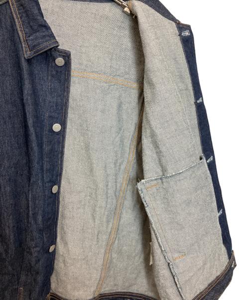 AURALEE（オーラリー）AURALEE (オーラリー) WASHED HARD TWIST DENIM BLOUZON インディゴ サイズ:5の古着・服飾アイテム