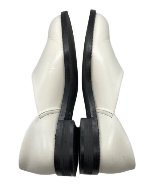 HARUTA（ハルタ）HARUTA (ハルタ) CLANE (クラネ) フラットシューズ ホワイト サイズ:37の古着・服飾アイテム