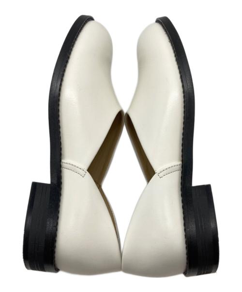 HARUTA（ハルタ）HARUTA (ハルタ) CLANE (クラネ) フラットシューズ ホワイト サイズ:37の古着・服飾アイテム