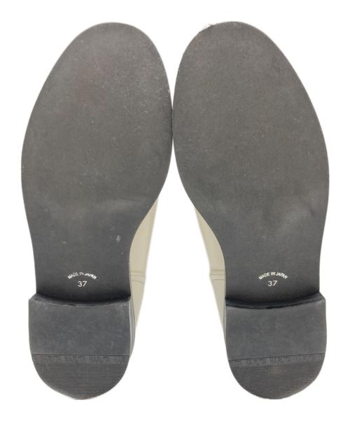 HARUTA（ハルタ）HARUTA (ハルタ) CLANE (クラネ) フラットシューズ ホワイト サイズ:37の古着・服飾アイテム