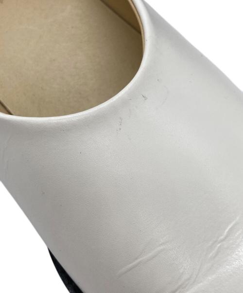 HARUTA（ハルタ）HARUTA (ハルタ) CLANE (クラネ) フラットシューズ ホワイト サイズ:37の古着・服飾アイテム