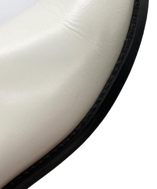 HARUTA（ハルタ）HARUTA (ハルタ) CLANE (クラネ) フラットシューズ ホワイト サイズ:37の古着・服飾アイテム