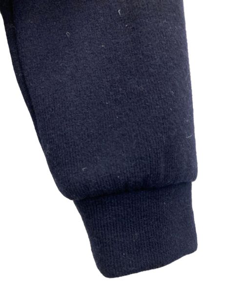 HERNO（ヘルノ）HERNO (ヘルノ) ライトダウン×ニット フーデッドブルゾン ネイビー サイズ:50の古着・服飾アイテム