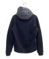 HERNO (ヘルノ) ライトダウン×ニット フーデッドブルゾン ネイビー サイズ:50：30000円