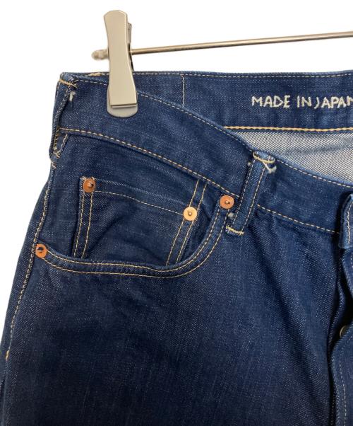 45R（フォーティファイブ・アール）45R (フォーティファイブ・アール) 藍染めの空比古比女デニムパンツ インディゴ サイズ:81cm(W32)の古着・服飾アイテム