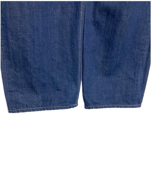 45R（フォーティファイブ・アール）45R (フォーティファイブ・アール) 藍染めの空比古比女デニムパンツ インディゴ サイズ:81cm(W32)の古着・服飾アイテム