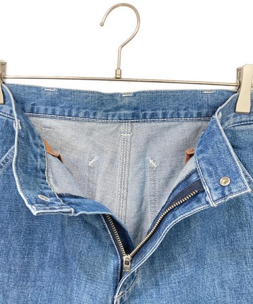 A BATHING APE（ア ベイシング エイプ）A BATHING APE (ア ベイシング エイプ) ペインターパンツ インディゴ サイズ:Mの古着・服飾アイテム