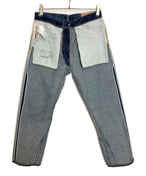 LEVI'S VINTAGE CLOTHING（リーバイス ビンテージ クロージング）LEVI'S VINTAGE CLOTHING (リーバイス ビンテージ クロージング) 復刻551ZXXダメージ加工デニムパンツ インディゴ サイズ:81cm（W32）の古着・服飾アイテム