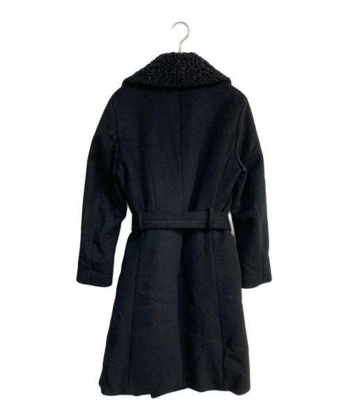 1piu1uguale3（ウノピュウノウグァーレトレ）1piu1uguale3 (ウノピュウノウグァーレトレ) SHAWL ROPE COAT　MRC068 ブラック サイズ:3の古着・服飾アイテム