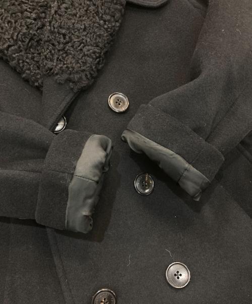 1piu1uguale3（ウノピュウノウグァーレトレ）1piu1uguale3 (ウノピュウノウグァーレトレ) SHAWL ROPE COAT　MRC068 ブラック サイズ:3の古着・服飾アイテム