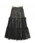 Her lip to (ハーリップトゥ) rosa lace tiered skirt ブラック サイズ:S：6000円
