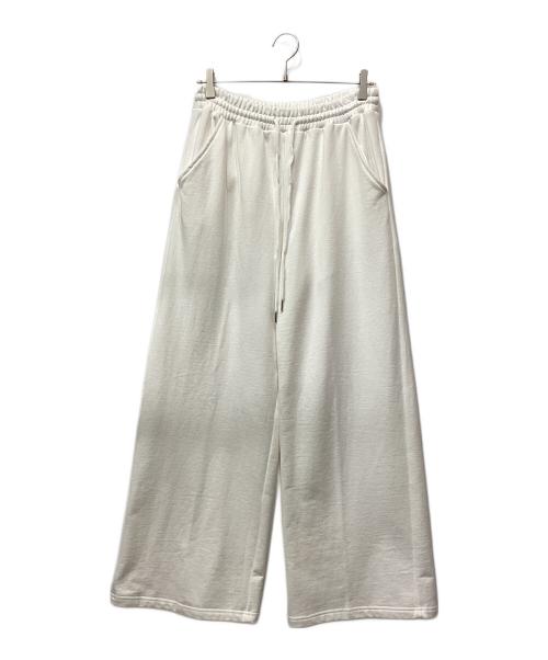 ANDMARY（アンドマリー）ANDMARY (アンドマリー) Heart hip sweat pants ホワイト サイズ:Fの古着・服飾アイテム
