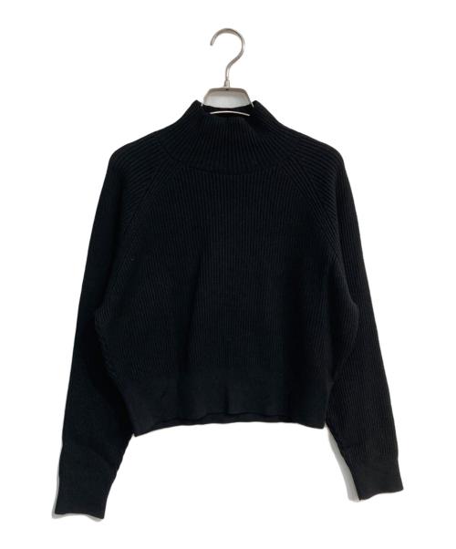 BALLSEY（ボールジィ）BALLSEY (ボールジィ) リンクスリブライト ビルドネックプルオーバー ブラック サイズ:Sの古着・服飾アイテム