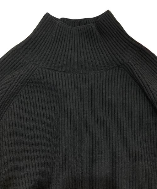 BALLSEY（ボールジィ）BALLSEY (ボールジィ) リンクスリブライト ビルドネックプルオーバー ブラック サイズ:Sの古着・服飾アイテム