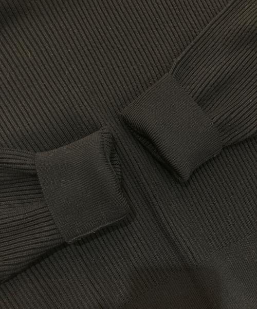 BALLSEY（ボールジィ）BALLSEY (ボールジィ) リンクスリブライト ビルドネックプルオーバー ブラック サイズ:Sの古着・服飾アイテム