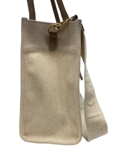 HER LIP TO（ハーリップトゥ）HER LIP TO (ハーリップトゥ) Trois Logo Basic トートバッグ ベージュの古着・服飾アイテム