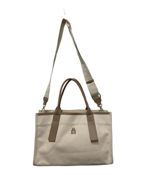 HER LIP TO（ハーリップトゥ）HER LIP TO (ハーリップトゥ) Trois Logo Basic トートバッグ ベージュの古着・服飾アイテム
