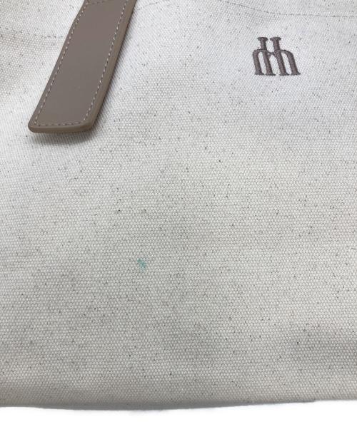 HER LIP TO（ハーリップトゥ）HER LIP TO (ハーリップトゥ) Trois Logo Basic トートバッグ ベージュの古着・服飾アイテム