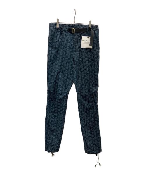 infinity peaks（インフィニティ ピーク）infinity peaks (インフィニティ ピーク) Monpe Climber 麻ブルー サイズ:SIZE Sの古着・服飾アイテム