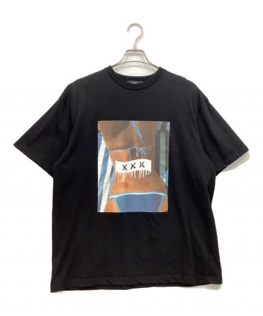 未使用品 ゴッドセレクション 21SS フォト プリント 半袖 Tシャツ 黒S SELECTION XXX GOD 中古・古着通販GOD (ゴッドセレクショントリプル (ゴッド 未使用品 ゴッドセレクション 21SS フォト プリント 半袖 Tシャツ 黒S SELECTION XXX GOD 中古・古着通販GOD (ゴッドセレクショントリプル (ゴッド