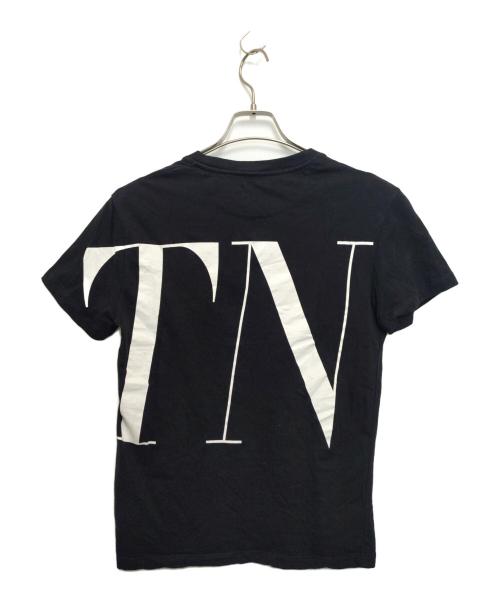 VALENTINO（ヴァレンティノ）VALENTINO (ヴァレンティノ) ロゴTシャツ ブラック サイズ:XSの古着・服飾アイテム