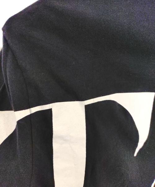 VALENTINO（ヴァレンティノ）VALENTINO (ヴァレンティノ) ロゴTシャツ ブラック サイズ:XSの古着・服飾アイテム