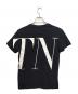 VALENTINO (ヴァレンティノ) ロゴTシャツ ブラック サイズ:XS：9000円