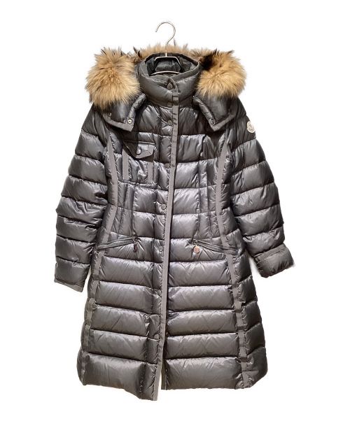 MONCLER（モンクレール）MONCLER (モンクレール) HERMIFUR ダウンコート グレーの古着・服飾アイテム